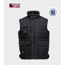 Fabriqué en Chine Vêtements Uniformes d&#39;hiver Construction work puffer gilet